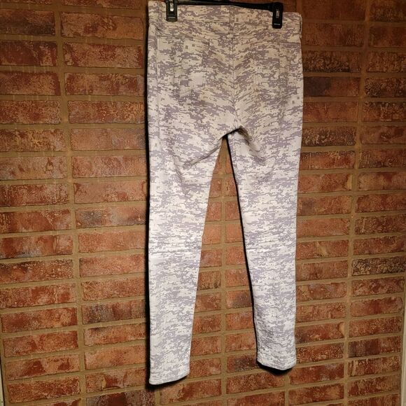 Rag & Bone Classic Grey Camo Digi Skinny Jeans Size 31 - Picture 4 of 7